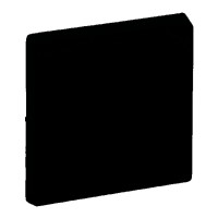 Legrand Valena Life Black лицевая панель для выключателя одноклавишного с подсветкой/индикацией, антрацит. 756102 фото