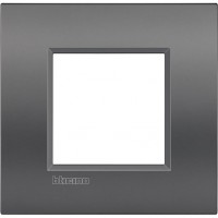 BTicino Livinglight Air Мокрый асфальт Рамка, немецкий стандарт 2 мод. LNE4802ST фото