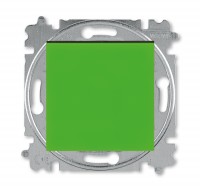 ABB EPJ Levit зелёный / дымчатый чёрный Выключатель 1-клавишный 2CHH590145A6067 фото