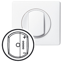 Legrand Celiane белый накладка светорегулятора приемник-передатчик PLC/ИК с индикацией состояния 300Вт 068076 фото