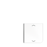 JUNG клавиша с символом для 3 и 4-клавишного пульта KNX, белая, для серии CD (верхняя левая верхняя левая и нижня правая) CD404TSAPWW14 фото