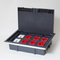 SPL Люк на 8 постов (45х45),металл/ пластик, с пластиковой коробкой, IP40 300008 фото