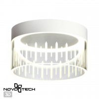 Novotech 359003 OVER NT23 000 белый Светильник накладной светодиодный IP20 LED 4000K 18W 85-265V AURA 359003 фото