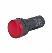 CHINT Индикатор ND16-22D/2C красный, встр. резистор, IP65 АС/DC110В (R) 593973 фото
