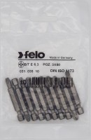 Felo Бита крестовая серия Industrial PZ 3X50, 10 шт 03103510 03103510 фото