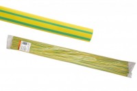 TDM Термоусаживаемая трубка ТУТнг 6/3 желто-зеленая по 1м (50 м/упак) SQ0518-0203 фото