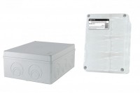 TDM Распаячная коробка ОП 240х195х90мм, крышка, IP44, кабельные ввода d28-3 шт., d37-2 шт., SQ1401-1271 фото