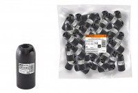 TDM Патрон Е14 подвесной, термостойкий пластик, черный, SQ0335-0053 фото