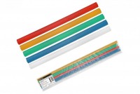 TDM Трубки термоусаживаемые, клеевые, набор 5 цветов по 2 шт. ТТкНГ(3:1)-39/13 SQ0548-1613 фото