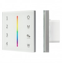 Arlight Панель Sens SMART-P45-RGBW White (230V, 4 зоны, 2.4G) (IP20 Пластик, 5 лет) 028140 фото