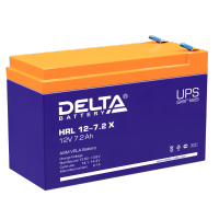 Delta Аккумуляторная батарея HRL 12-7.2 X (12V/7.2Ah) HRL 12-7.2 X фото