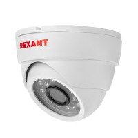 Купольная камера REXANT AHD 2.0 Мп Full HD 1920x1080 (1080P), объектив 2.8 мм, ИК до 30 м 45-0138 фото