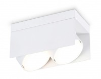 Ambrella Накладной поворотный светильник со сменной лампой TN70845/2 SWH белый песок GX53/2 172*92*92 TN70845 фото