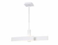 Ambrella Подвесной светодиодный светильник FA6666 WH белый 42W 3000K-6400K 640*30*900 (Без ПДУ) FA6666 фото