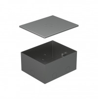 Ecoplast BOX/4  Металлическая  коробка с крышкой для заливки в пол 159,6х133,6х75мм для люков 70040 70141 фото