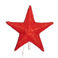 Акриловая светодиодная фигура Звезда 80 см, 210 светодиодов, красная NEON-NIGHT 513-456 фото