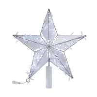 Светодиодная фигура Звезда 100 см, 200 светодиодов, с трубой и подвесом, цвет свечения белый NEON-NIGHT 514-275 фото