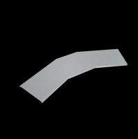 КМ-Профиль Крышка лестничного горизонтального угла 45 гр. 100 мм INOX304 LO20038 фото