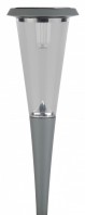 ЭРА SL-AL50 Садовый светильник на солнечной батарее, алюминий, серый, 50 см (12/96) Б0007522 фото