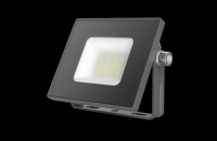 Прожектор Gauss BASIC 10W 820lm 6500K 200-240V IP65 графитовый LED 1/20 688100310 фото