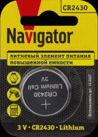 Navigator Элемент питания 93 828 NBT-CR2430-BP1 93828 фото