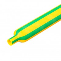 DKC Самозатухающая термоусаживаемая трубка 9,5/4,7 мм желто-зеленый TN2PC20195V0YGN фото