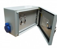 Ящик с понижающим трансформатором ЯТП IP54 0,25кВА 220/24В EKF Basic yatp-ip54-0,25-220/24v-2a фото