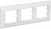 IEK Brite Decor белый 3D-форма рамка 3 места BR-M32-12-K01 фото