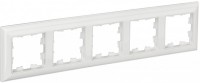IEK Brite Decor белый 3D-форма рамка 5 мест BR-M52-12-K01 фото