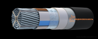 Кабель алюминиевый с ПВХ изоляцией бронированный АВБШВ 4x25ок(N)-0,66 ГОСТ () Л0014749 фото