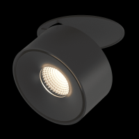 DesignLed Светильник светодиодный потолочный встраиваемый , серия GW, черный, 15Вт, IP20, Теплый белый (3000К) 004896 00-00004896 фото