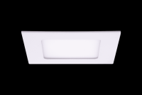 Светильник светодиодный потолочный встраиваемый PL, Белый, Пластик + алюминий, Теплый белый (2700-3000K), 6Вт, IP20 00-00002416 фото