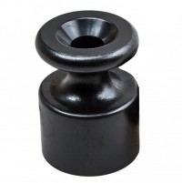 Bironi Ришелье пластик чёрный изолятор 100шт/уп R1-551-23-100 фото