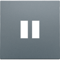 Niko Свинцово-серый Накладка на USB-зарядку 220-68001 фото