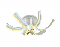 Ambrella Потолочный светодиодный светильник с пультом FL146/6 WH белый 84W 3000K/6400K 620*620*170 (ПДУ РАДИО 2.4) FL146 фото