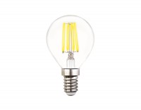 Ambrella Светодиодная лампа Filament LED G45-F 6W E14 3000K (60W) 204214 фото