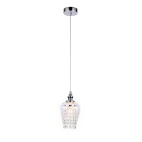 Ambrella Подвесной светильник со сменной лампой TR3608 CH/CL хром/прозрачный E27 max 40W D140*1000 TR3608 фото