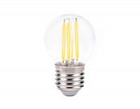 Ambrella Светодиодная лампа Filament LED G45-F 6W E27 4200K (60W) 203915 фото