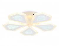 Ambrella Светильник потолочный светодиодный с пультом FA4030/5 WH белый 96W 3000K+6400K/4200K/6400K+3000K D470*80 (ПДУ ИК) FA4030 фото