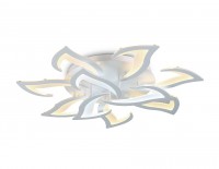 Ambrella Потолочный светодиодный светильник с пультом FA4473/7+3 WH белый 112W 3000+6400K/4200K/6400+3000K D850*120 (ПДУ ИК) FA4473 фото