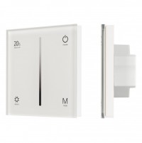 Arlight Панель SMART-P6-DIM-G-IN White (12-24V, 4x3A, Sens, 2.4G) (IP20 Пластик, 5 лет) 034781 фото
