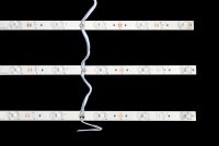 SWG Линейка светодиодная стандарт 2835, 12 LED/м, 14,4 Вт/м, 12В , IP20, Цвет: Холодный белый 00-00007273 фото
